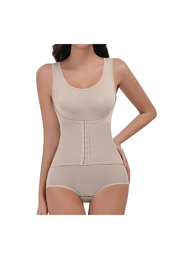 Women's Bodysuit High Compression Garment Shapewear Post Surgery Compression Garment Tummy Tuck Body Shaper