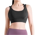 thumbnail image 1 of FAHXNVB Women's High Support Racerback Sports Bra High Impact Padded Workout Bra Lightweight Yoga Gym Exercise Athletic Bras, 1 of 4