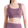 thumbnail image 1 of FAHXNVB Women's High Support Racerback Sports Bra High Impact Padded Workout Bra Lightweight Yoga Gym Exercise Athletic Bras, 1 of 4