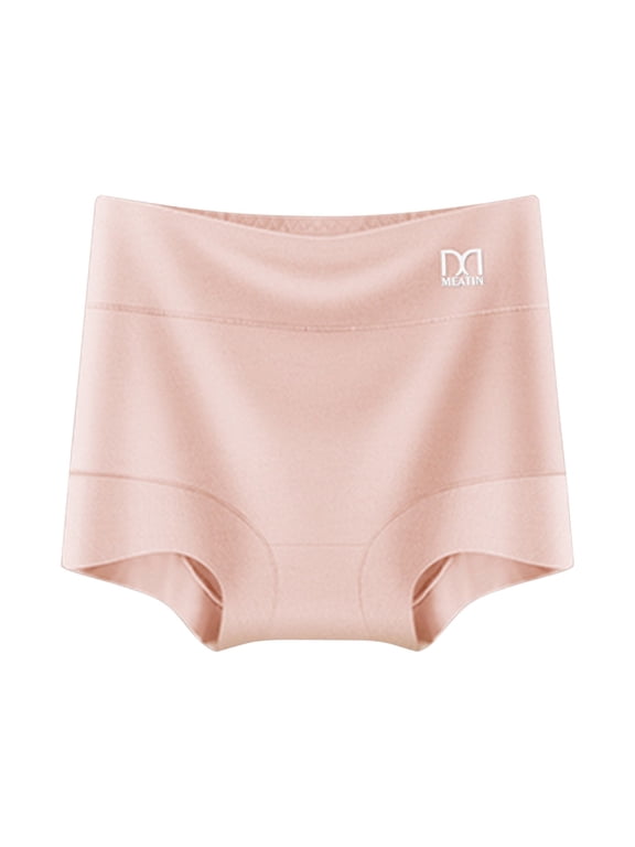 Womens High Waisted Underwear Postpartum Full Coverage Panties Soft Brathable Stretch Shaping Briefs