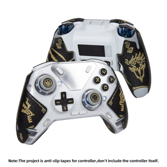 FAINLORD Wireless Game Controller Grip Tape for Flydigi APEX 4 / APEX 3, Gold