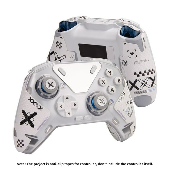FAINLORD Wireless Game Controller Grip Tape for Flydigi APEX 4 / APEX 3, White