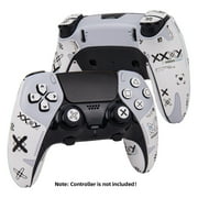 FAINLORD Wireless Game Controller Grip Tape for Playstation 5 DualSense Edge / PS5 Edge, White