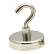 FAIOIN Heavy Duty Magnetic Hook, Strong Neodymium Magnets Hook for Home, Kitchen, Workplace,etc ,D16mm Hold up to 80 Pounds