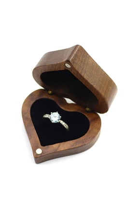 Wooden Ring Box, Engagement Ring Box, Proposals, Wedding Ceremony,Ring Box