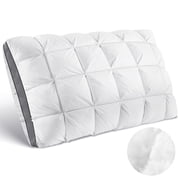 Hotel Cervical Pillow for Sleeping – Ergonomic Contour Neck Support Bed Pillow, Fluffy and Supportive for Side, Back & Stomach Sleepers