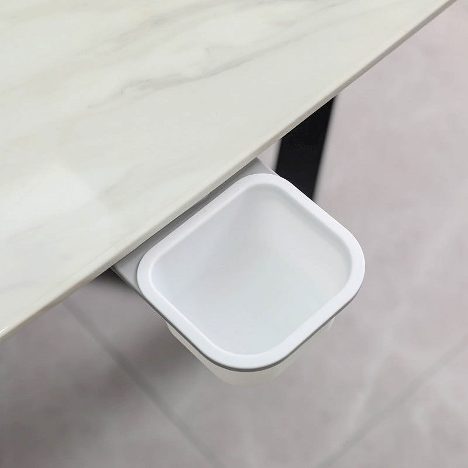FAIOROI Bathroom Trash Can Multifunctional Desktop Rotating Garbage Can Household Kitchen Hidden ...
