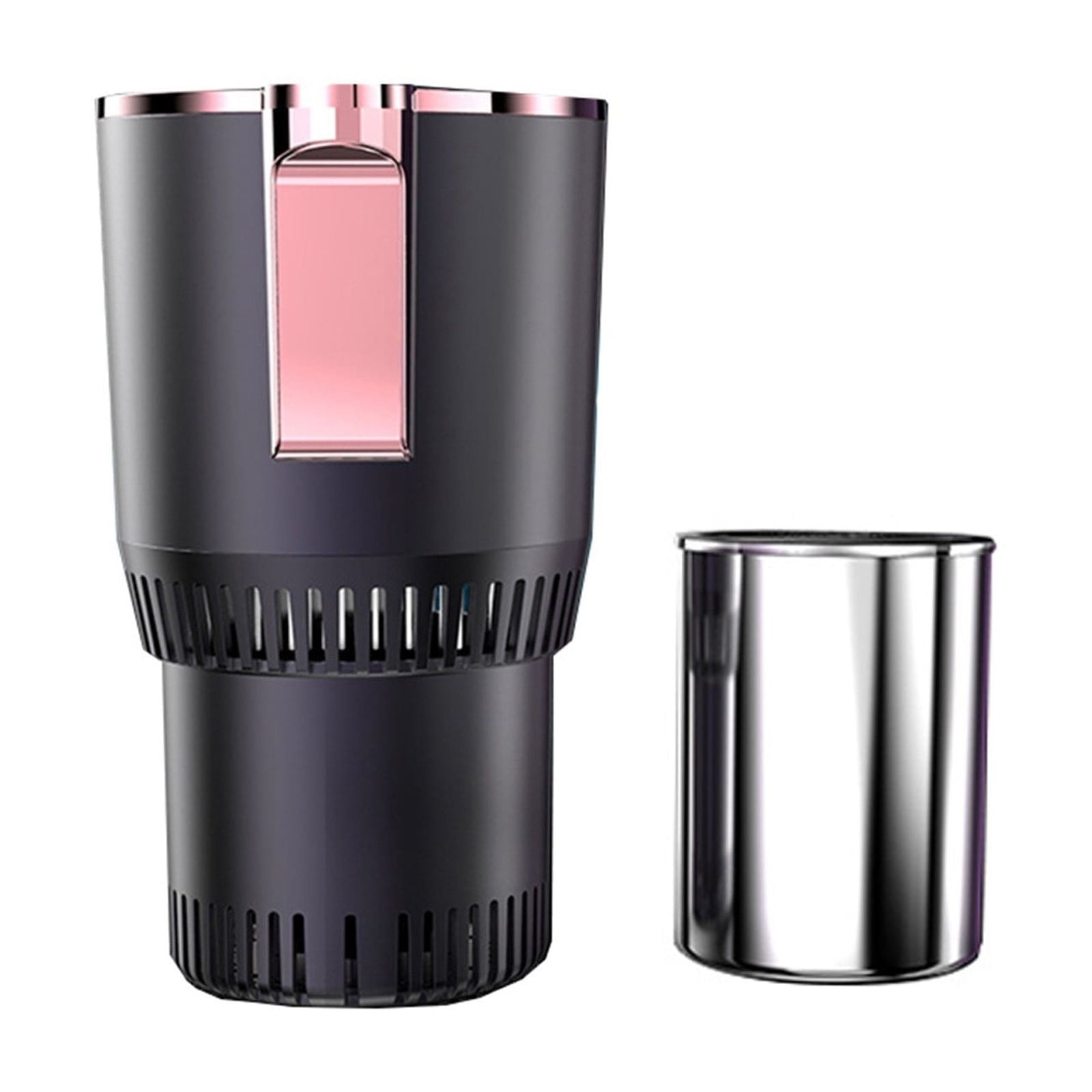 FAIOROI Mini Fridge with Freezer Car Mounted Cold And Hot Cup Car Fast