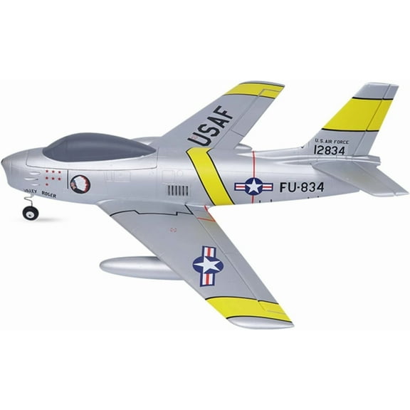 FAIR RC Arrows RC Plane EDF RC Jet 64mm F-86 Sabre EDF with Vector Flight Stabilization System PNP(No Battery, no Charger, no Radio)