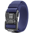thumbnail image 1 of FAIRWIN Belt for Men, Nylon Web Work Belt, Blue, 1 of 5