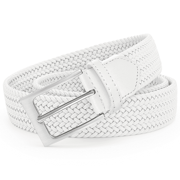 FAIRWIN Elastic Men's Golf Belts Casual Braided Nylon Work Belts for Men