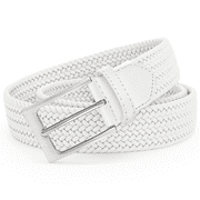 FAIRWIN Elastic Mens Golf Belts Casual Braided Nylon Work Belts for Men