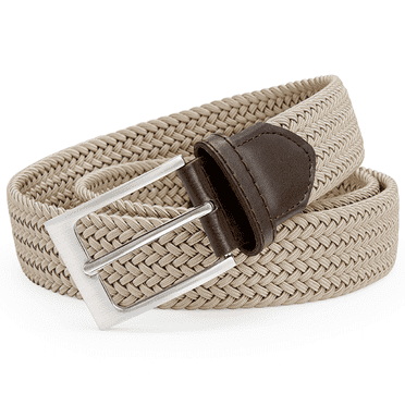 FAIRWIN Elastic Men's Golf Belts Casual Braided Nylon Work Belts for Men