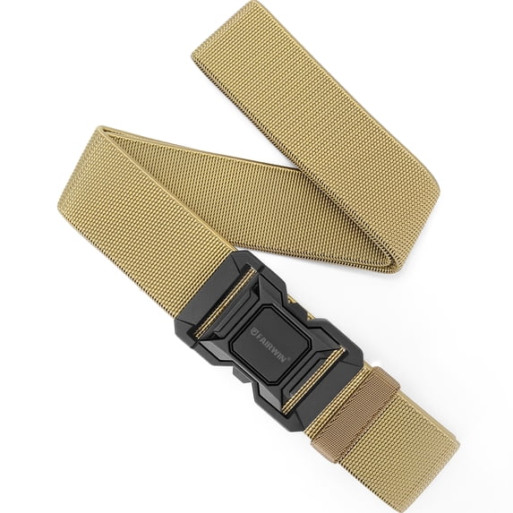 FAIRWIN Men's Belt, Elastic Stretch Nylon Work Belt for Men