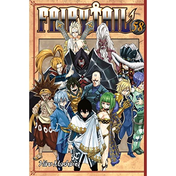 Pre-Owned Fairy Tail 58 (Paperback) 1632363348 9781632363343