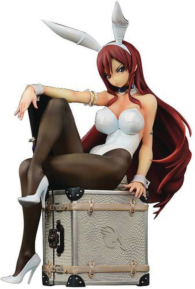 FAIRY TAIL ERZA SCARLET 1/6 PVC FIG BUNNY GIRL WHITE VER (MR)