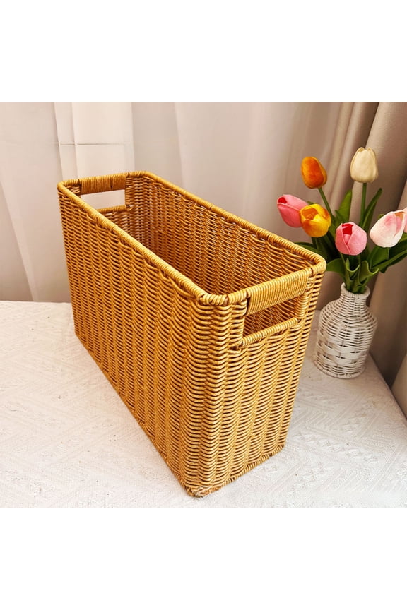 Wicker Wine Picnic Basket Handwoven Wine Bottle Storage Basket Large Picnic Basket Wedding Favor Basket Rattan Basketfor Gatherings, Weddings, and Picnics