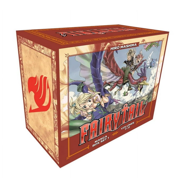 FAIRY TAIL Anime Manga Box Set 1 (Series #1) (Paperback