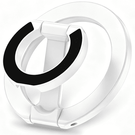 FAISID Magnetic Phone Ring Grip Holder, Dual-Sided Finger Ring Kickstand, Compatible with MagSafe, for iPhone 17 16 15 14 13 12 Pro Max & Android Phones