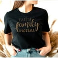 thumbnail image 1 of FAITH FAMLILY FOOTBALL Graphic Short sleeve T-Shirt, 1 of 9