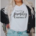 thumbnail image 1 of FAITH FAMLILY FOOTBALL Graphic Short sleeve T-Shirt, 1 of 9
