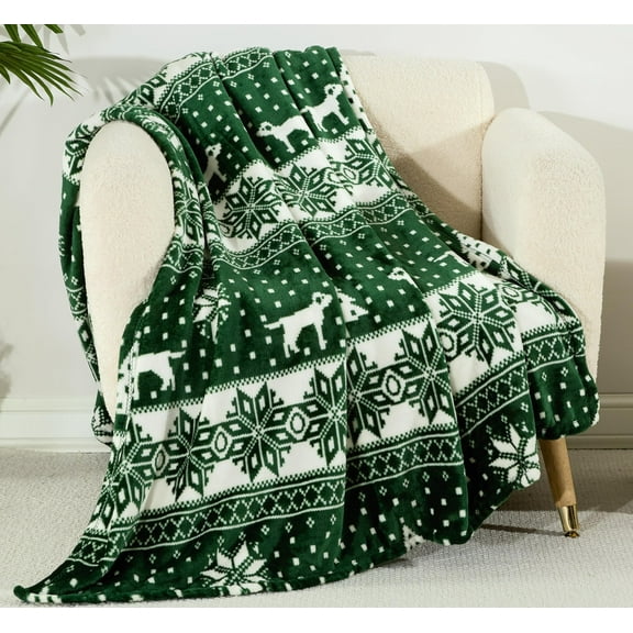 FAITH, HOPE, LOVE HOME DÉCOR Extra Heavy and Plush Throw Blanket (50" x 70") – Winter Wonderland