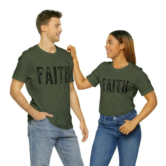 FAITH - Unisex Jersey Short Sleeve Tee