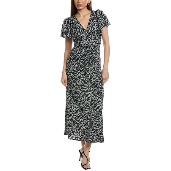 FAITHFULL THE BRAND womens  Boda Maxi Dress, xs, Black