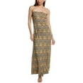 thumbnail image 1 of FAITHFULL THE BRAND womens  Elina Maxi Dress, s, Green, 1 of 3