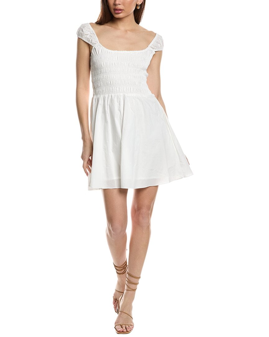 FAITHFULL THE BRAND womens Lene Mini Dress, XL, White - Walmart.com