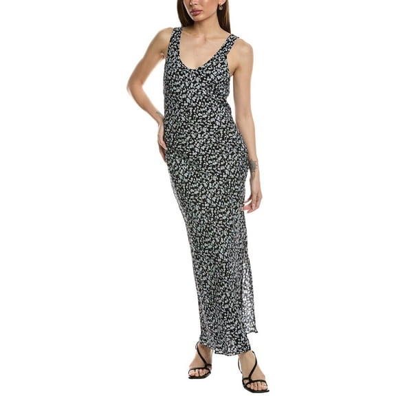 FAITHFULL THE BRAND womens  Olivia Maxi Dress, XL, Black