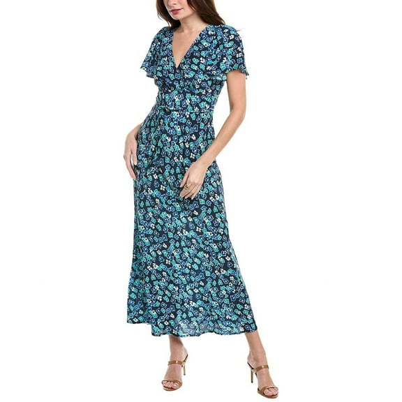 FAITHFULL THE BRAND womens  Saturnia Silk Midi Dress, 4