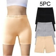 thumbnail image 1 of FAIWAD 5-Pack Girls Biker Shorts Elastic Waisted Stretch Comfy Yoga Dance Athletic Summer Shorts for Kids, 5-14 Years, 1 of 8