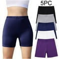 thumbnail image 1 of FAIWAD 5-Pack Girls Biker Shorts Elastic Waisted Stretch Comfy Yoga Dance Athletic Summer Shorts for Kids, 5-14 Years, 1 of 9