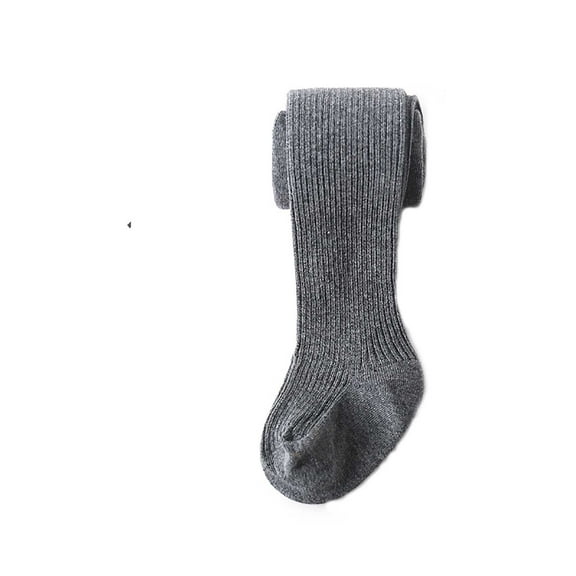 FAIWAD Baby Basic Stockings Pantyhose Toddler Stretchy Ribbed Knit Footed Tights Leggings for Girls Boys