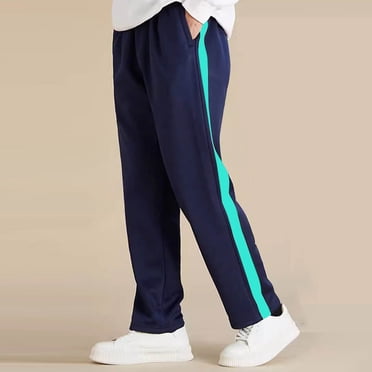 Boys Sweatpants High Waisted Straight Leg Baggy Jogger 2025 Elastic High Waist Fall Jogger Pants Y2k Trendy Track Trousers 7878790