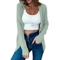 thumbnail image 1 of FAIWAD Cardigan Sweaters for Women Long Sleeve Button Down V-Neck Classic Knitted Cardigan Casual Plus Size Outwear, 1 of 9