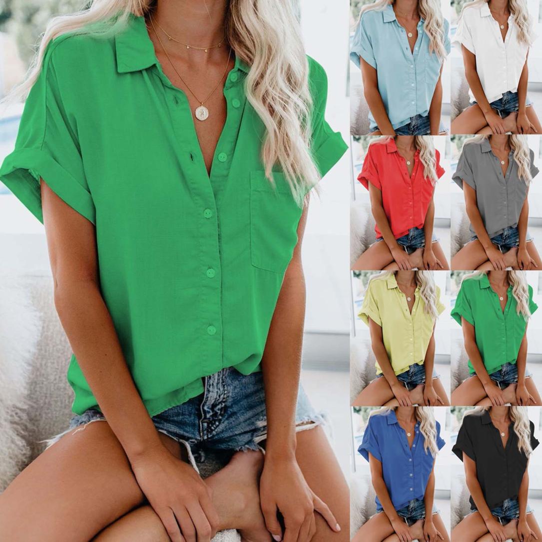So Good It Hurts Cap Sleeve Button Down
