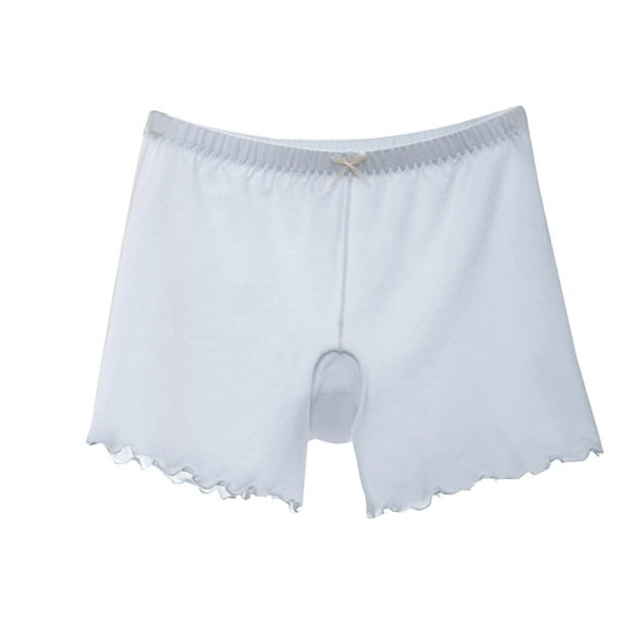 FAIWAD Girls' Boyshorts Cotton Underwear Breathable Soft Girls Panties Stretchy Basic Loose Sports Dance Sleep Shorts