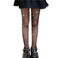 thumbnail image 1 of FAIWAD Girls Sparkle Tights Soft Stretchy Rhinestone Glitter Stockings School Dress Dance Tights, 1 of 3