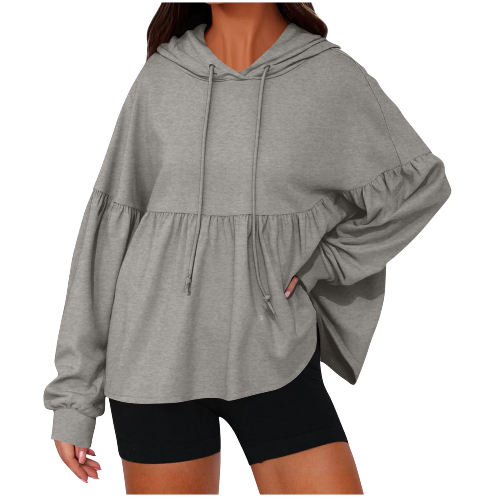 Peplum Hoodie
