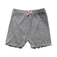 thumbnail image 1 of FAIWAD Kids Girls Bottom Shorts Summer Elastic High Waisted Lounge Shorts Breathable Stretch Undershorts, 1 of 4