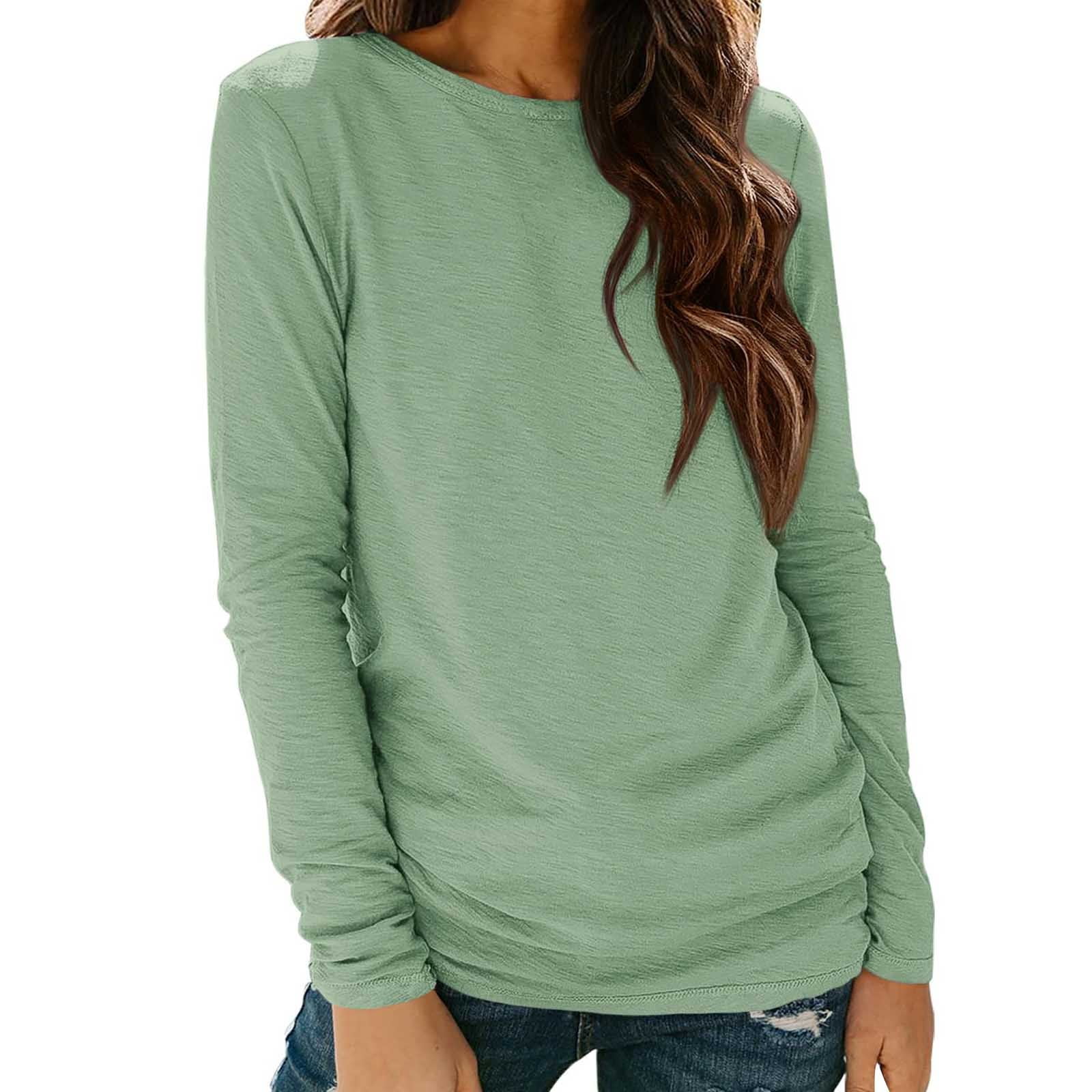 Solid Long Sleeve With Pocket Casual Loose Chic Office Lady Fashion Basic Versatile Shirt