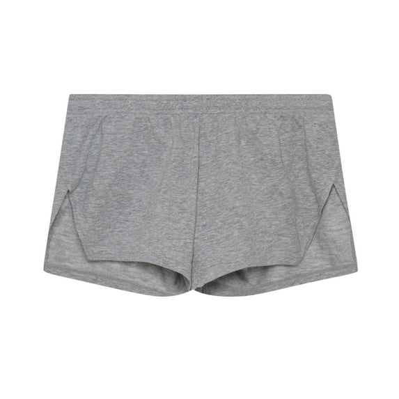 FAIWAD Men's Cotton Shorts Casual Elastic Waist Skinny Mini Shorts Lounge Stretch Sport Shorts