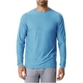 thumbnail image 1 of FAIWAD Men's Long Sleeve Shirts UPF 50+ Sun Protection Athletic Quick Dry Tops for Hiking Running Workout Swim, 1 of 7