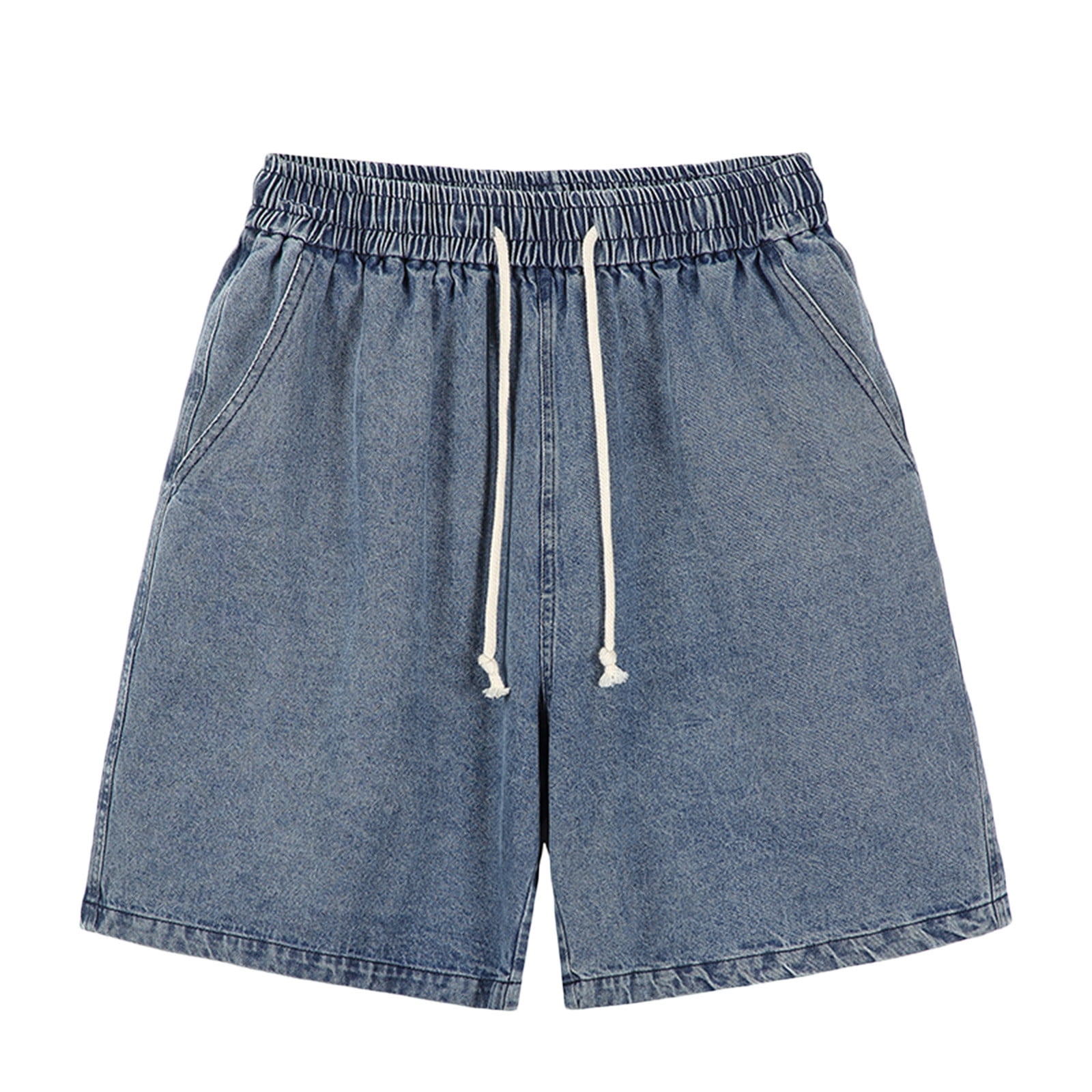 Mens lightweight denim shorts hot sale