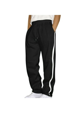 Mens Striped Joggers