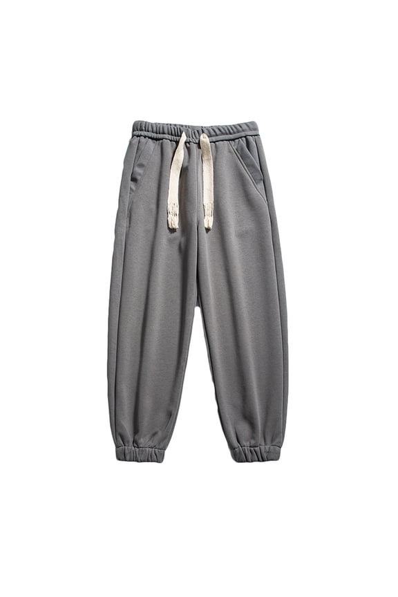 Mens Drawstring Running Joggers Pants Elastic Waist Sweats Pants Workout Sweatpants with Pockets