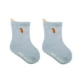 thumbnail image 1 of FAIWAD Newborn Baby Girls Boys Cotton Socks Toddler Cute Printed Non Slip Crew Socks 0-5T, 1 of 3