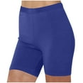 thumbnail image 1 of FAIWAD Yoga Shorts for Women Seamless High Waisted Stretchy Workout Pants Slim Athletic Tights, 1 of 6